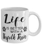 Funny Norfolk Terrier Dog Mug Life Is Better With A Norfolk Terrier Coffee Cup 11oz 15oz White