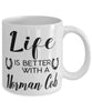 Funny Norman Cob Horse Mug Life Is Better With A Norman Cob Coffee Cup 11oz 15oz White