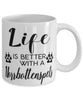 Funny Norrbottenspets Dog Mug Life Is Better With A Norrbottenspets Coffee Cup 11oz 15oz White