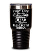 Funny Nuclear Technologist Tumbler I May Look Like I'm Listening But In My Head I'm Thinking About Radioactive Drugs 30oz Stainless Steel Black