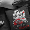 Funny Nurse Pillows Safety First Drink With A Nurse