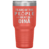 Funny Oină Tumbler Tears Of The People I Beat In Oină Laser Etched 30oz Stainless Steel Tumbler