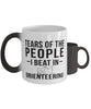 Funny Orienteer Mug Tears Of The People I Beat In Orienteering Coffee Mug Color Changing 11oz