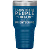 Funny Orienteer Tumbler Tears Of The People I Beat In Orienteering Laser Etched 30oz Stainless Steel