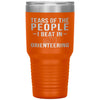 Funny Orienteer Tumbler Tears Of The People I Beat In Orienteering Laser Etched 30oz Stainless Steel