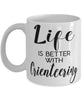 Funny Orienteering Mug Life Is Better With Orienteering Coffee Cup 11oz 15oz White