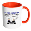Funny OS Mug Mac Users vs Windows Users White 11oz Accent Coffee Mugs