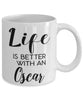 Funny Oscar Fish Mug Life Is Better With An Oscar Coffee Cup 11oz 15oz White