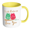 Funny Owl Mug I Will Olways Love You White 11oz Accent Coffee Mugs