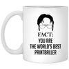 Funny Paintball Mug Gift Fact You Are The World's Best Paintballer Coffee Cup 11oz White XP8434