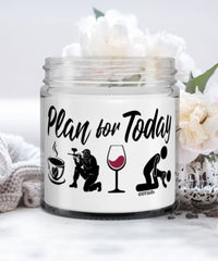 Funny Paintballer Candle Adult Humor Plan For Today Paintball Wine 9oz Vanilla Scented Candles Soy Wax