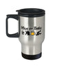 Funny Paintballer Travel Mug Adult Humor Plan For Today Paintball Beer Sex 14oz Stainless Steel