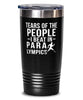 Funny Paralympian Tumbler Tears Of The People I Beat In Paralympics Tumbler 20oz Stainless Steel