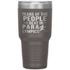 Funny Paralympian Tumbler Tears Of The People I Beat In Paralympics Laser Etched 30oz Stainless Steel