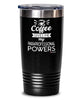 Funny Paraprofessional Tumbler Coffee Gives Me My Paraprofessional Powers 20oz 30oz Stainless Steel