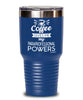 Funny Paraprofessional Tumbler Coffee Gives Me My Paraprofessional Powers 20oz 30oz Stainless Steel