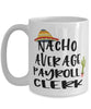 Funny Payroll Clerk Mug Nacho Average Payroll Clerk Coffee Cup 15oz White