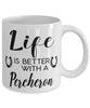 Funny Percheron Horse Mug Life Is Better With A Percheron Coffee Cup 11oz 15oz White