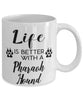 Funny Pharaoh Hound Dog Mug Life Is Better With A Pharaoh Hound Coffee Cup 11oz 15oz White