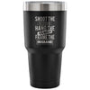 Funny Photographer Travel Mug Shoot The Hang The 30 oz Stainless Steel Tumbler