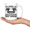 Funny Photography Mug Being A Dad Is Way Cooler 15oz White Coffee Mugs