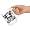 Funny Photography Mug Being A Dad Is Way Cooler 15oz White Coffee Mugs