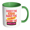 Funny Photography Mug Frame The Husband White 11oz Accent Coffee Mugs