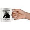 Funny Photography Mug I Shoot People 11oz White Coffee Mugs