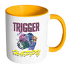 Funny Photography Mug Trigger Happy White 11oz Accent Coffee Mugs