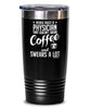 Funny Physician Tumbler Never Trust A Physician That Doesn't Drink Coffee and Swears A Lot 20oz 30oz Stainless Steel