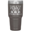 Funny Pickleball Tumbler Tears Of The People I Beat In Pickleball Laser Etched 30oz Stainless Steel