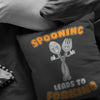 Funny Pillows Spooning Leads To Forking