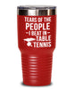 Funny Ping Pong Tumbler Gift Tears Of The People I Beat In Table Tennis Tumbler 20oz 30oz Stainless Steel