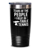 Funny Ping Pong Tumbler Gift Tears Of The People I Beat In Table Tennis Tumbler 20oz 30oz Stainless Steel