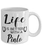 Funny Pinto Horse Mug Life Is Better With A Pinto Coffee Cup 11oz 15oz White