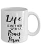 Funny Pionus Parrot Mug Life Is Better With A Pionus Parrot Coffee Cup 11oz 15oz White