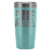 Funny Pitbull Travel Mug Sleeps With Pitbull 20oz Stainless Steel Tumbler