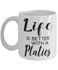 Funny Platies Fish Mug Life Is Better With A Platies Coffee Cup 11oz 15oz White