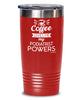 Funny Podiatrist Tumbler Coffee Gives Me My Podiatrist Powers 20oz 30oz Stainless Steel