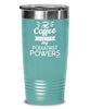 Funny Podiatrist Tumbler Coffee Gives Me My Podiatrist Powers 20oz 30oz Stainless Steel