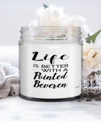 Funny Pointed Beveren Rabbit Candle Life Is Better With A Pointed Beveren 9oz Vanilla Scented Candles Soy Wax