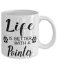 Funny Pointer Dog Mug Life Is Better With A Pointer Coffee Cup 11oz 15oz White
