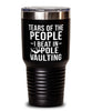 Funny Pole Vaulter Tumbler Tears Of The People I Beat In Pole Vaulting Tumbler 30oz Stainless Steel
