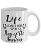 Funny Pony Of The Americas Mug Life Is Better With A Pony Of The Americas Coffee Cup 11oz 15oz White