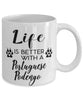 Funny Portuguese Podengo Dog Mug Life Is Better With A Portuguese Podengo Coffee Cup 11oz 15oz White