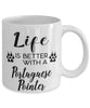 Funny Portuguese Pointer Dog Mug Life Is Better With A Portuguese Pointer Coffee Cup 11oz 15oz White