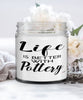 Funny Potter Ceramicist Candle Life Is Better With Pottery 9oz Vanilla Scented Candles Soy Wax