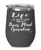 Funny Power Plant Operator Wine Glass Life Is Better With Power Plant Operators 12oz Stainless Steel Black