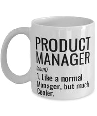 Funny Product Manager Mug Like A Normal Manager But Much Cooler Coffee Cup 11oz 15oz White