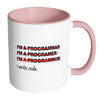 Funny Programmer Coder Mug I Write Code White 11oz Accent Coffee Mugs